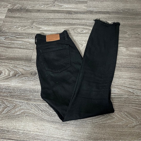 J.Crew Lookout High Rise Skinny Women’s Black Size 27 - Picture 6 of 10